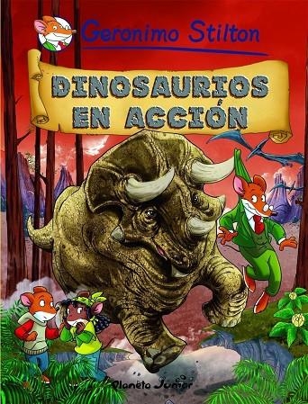 DINOSAURIOS EN ACCION | 9788408098805 | GERONIMO STILTON