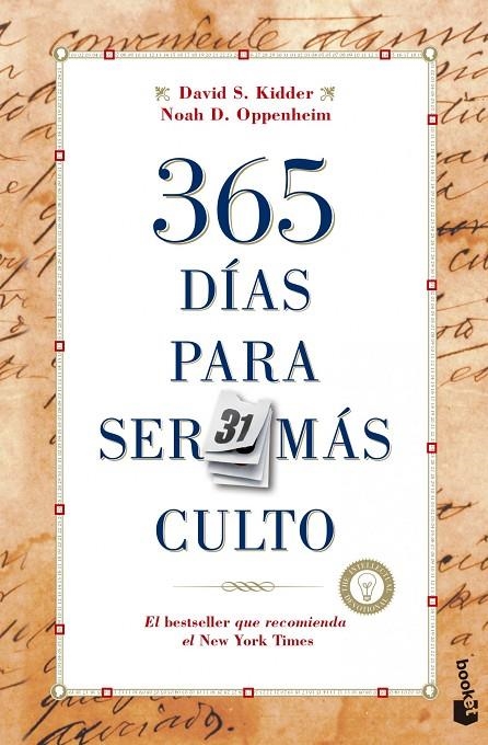 DIAS PARA SER MAS CULTO | 9788427040625 | KIDDER, DAVID S.