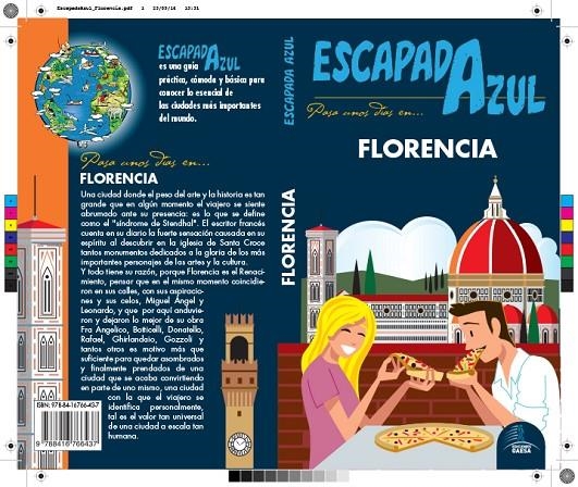 FLORENCIA ESCAPADA AZUL | 9788416766437 | INGELMO, ÁNGEL