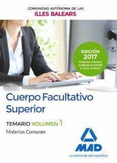 FACULTATIVO SUPERIOR TEMARIO I ILLES BAL. | 9788414206652