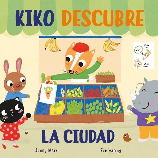 KIKO DESCUBRE LA CIUDAD (PEQUEÑAS MANITAS) | 9788448854928 | MARX, JONNY/WARING, ZOE