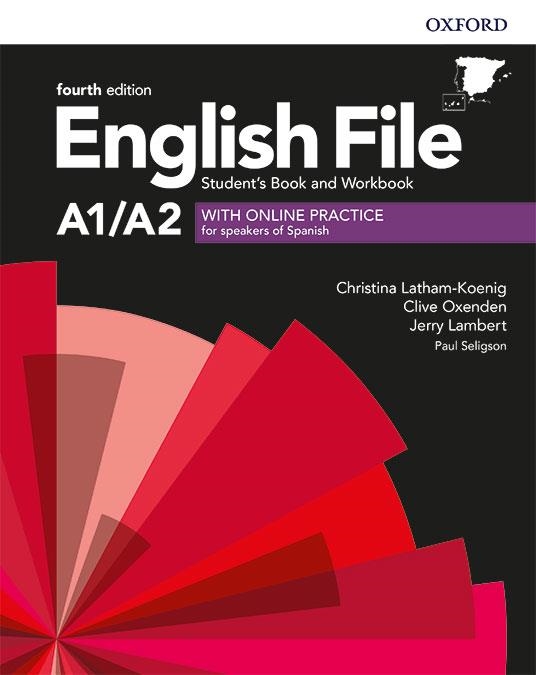 ENGLISH FILE 4TH EDITION A1/A2. STUDENT'S BOOK AND WORKBOOK WITHOUT KEY PACK | 9780194031394 | LATHAM-KOENIG, CHRISTINA/OXENDEN, CLIVE/LAMBERT, JERRY/SELIGSON, PAUL