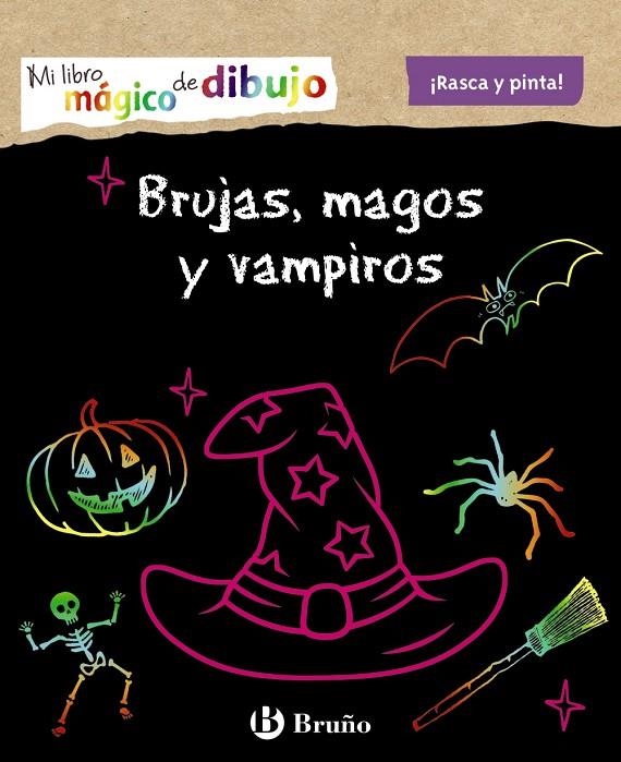 MI LIBRO MÁGICO DE DIBUJO. BRUJAS, MAGOS Y VAMPIROS | 9788469629215 | VARIOS AUTORES