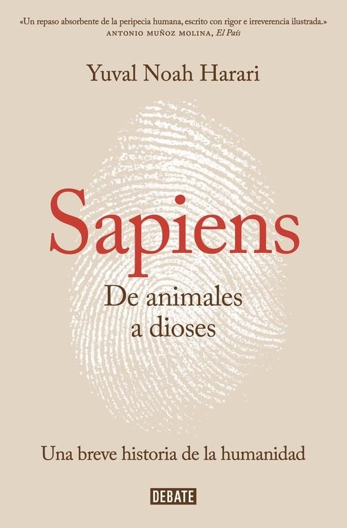 SAPIENS. DE ANIMALES A DIOSES | 9788499926223 | HARARI,YUVAL NOAH