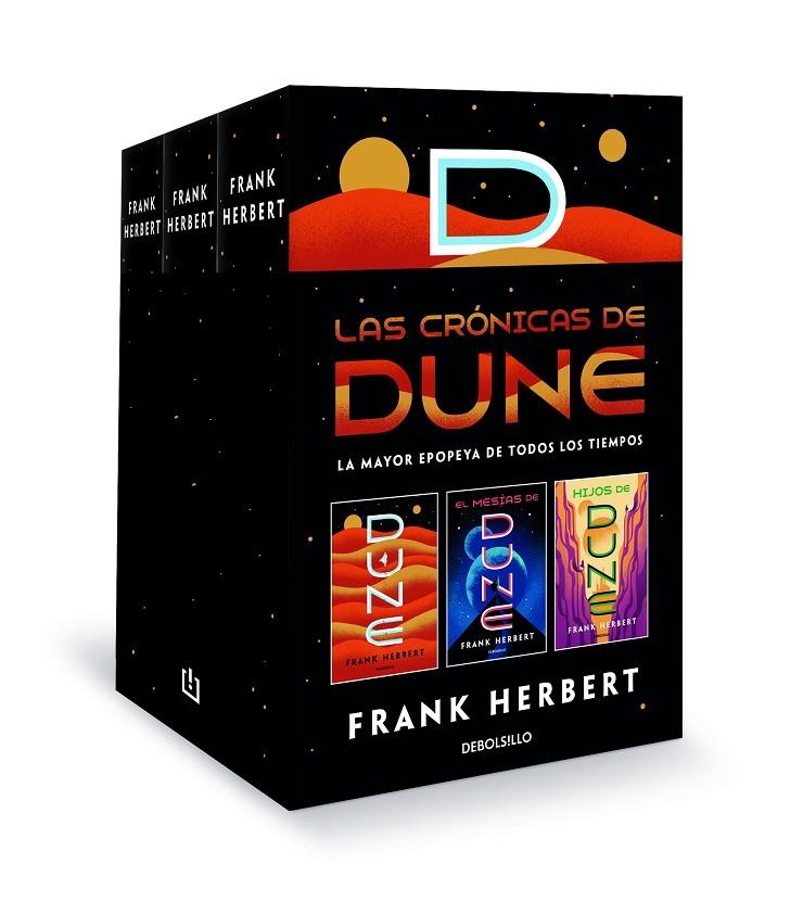 LAS CRÓNICAS DE DUNE (PACK CON: DUNE | EL MESÍAS DE DUNE | HIJOS DE DUNE) | 9788466356985 | HERBERT, FRANK