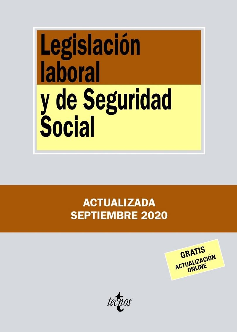 LEGISLACIÓN LABORAL Y DE SEGURIDAD SOCIAL | 9788430980062 | EDITORIAL TECNOS