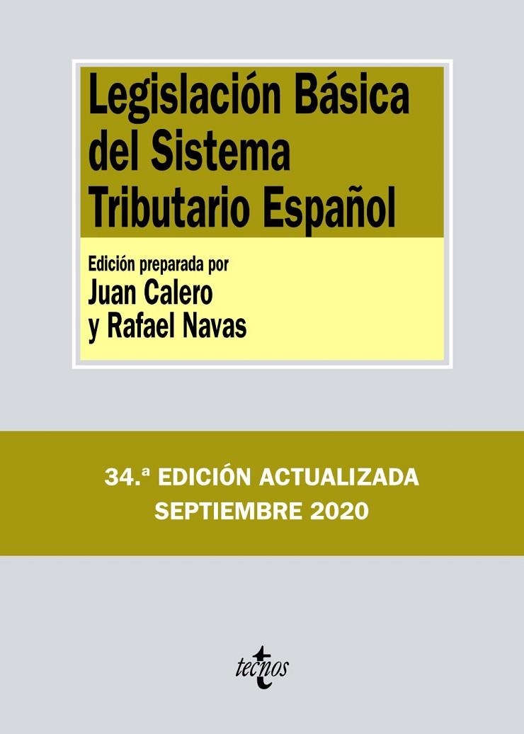 LEGISLACIÓN BÁSICA DEL SISTEMA TRIBUTARIO ESPAÑOL | 9788430980246 | EDITORIAL TECNOS