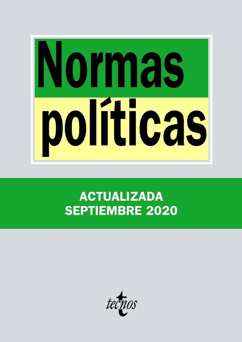 NORMAS POLÍTICAS | 9788430980048 | EDITORIAL TECNOS