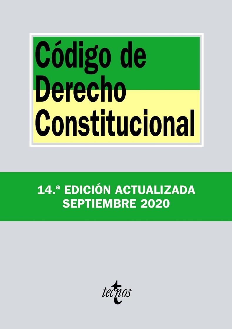 CÓDIGO DE DERECHO CONSTITUCIONAL | 9788430980239 | EDITORIAL TECNOS