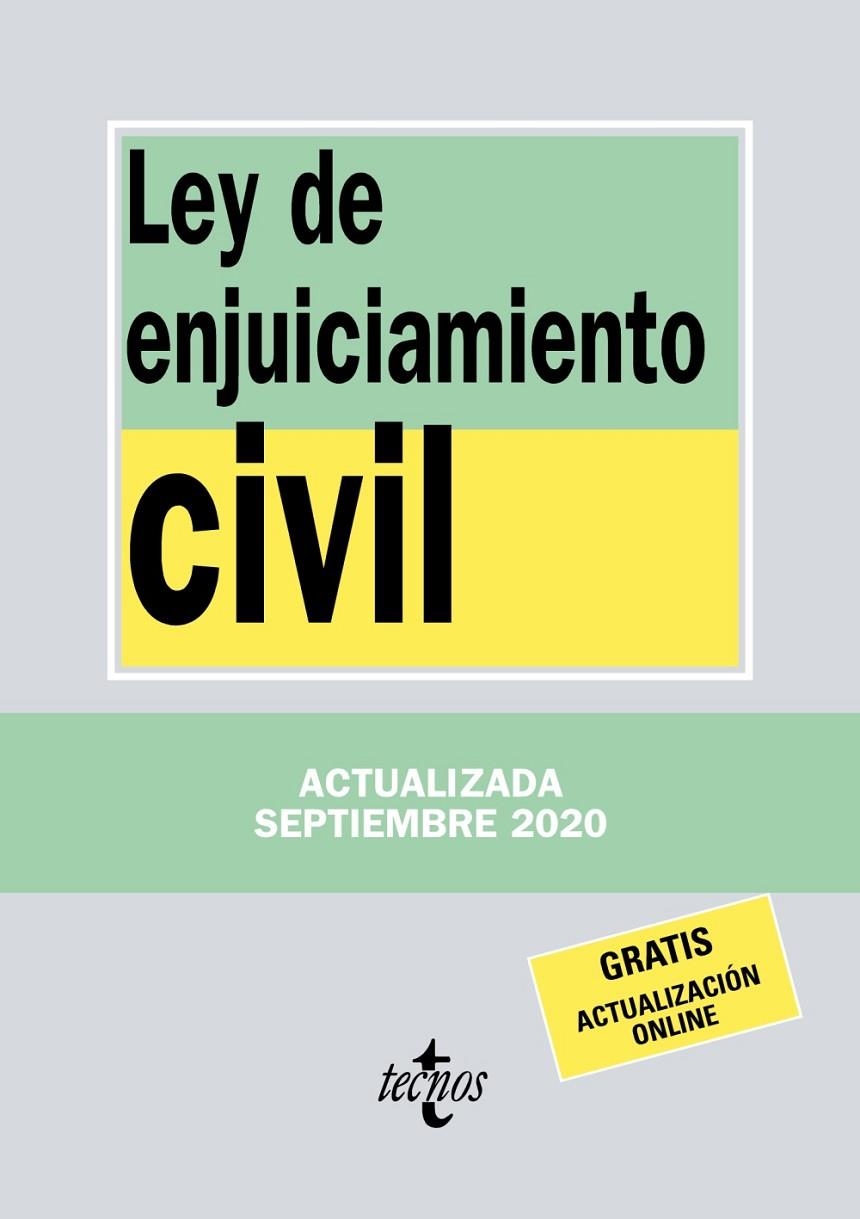 LEY DE ENJUICIAMIENTO CIVIL | 9788430980147 | EDITORIAL TECNOS