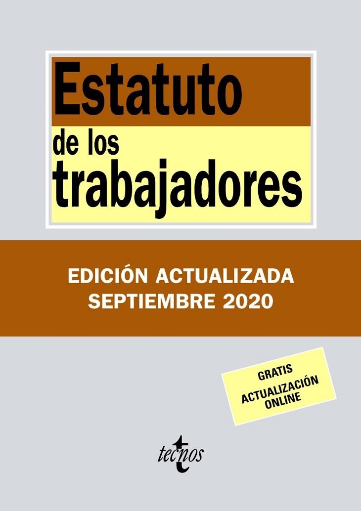 ESTATUTO DE LOS TRABAJADORES | 9788430980109 | EDITORIAL TECNOS