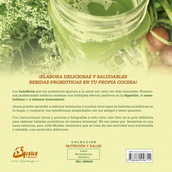 BEBIDAS PROBIóTICAS | 9788484456711 | MUELLER, JULIA