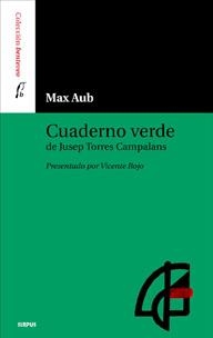 CUADERNO VERDE | 9788496483255 | AUB, MAX