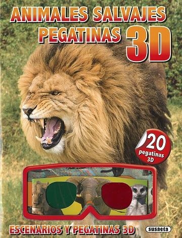 ANIMALES SALVAJES PEGATINAS 3D | 9788467748826 | REGAN, LISA