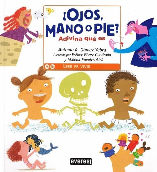 OJOS, MANO O PIE-LVIVIR-5AÑ | 9788444149196 | GÓMEZ YEBRA ANTONIO A.