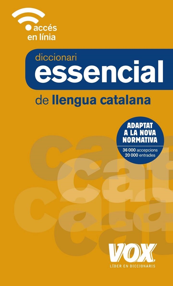 DICCIONARI ESSENCIAL DE LLENGUA CATALANA | 9788499742861 | VOX EDITORIAL