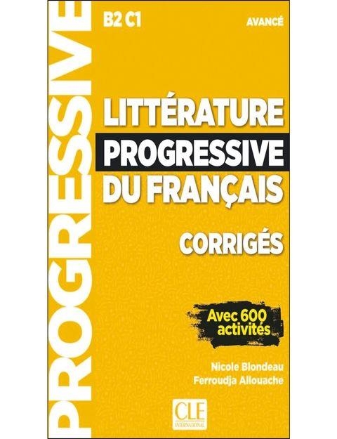 LITTERATURE PROGRESSIVE DU FRANÇAIS 2ª EDITION - CORRIGÉS - AVANCE - NOUVELLE CO | 9782090351828 | BLONDEAU, NICOLE