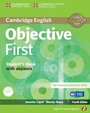 OBJECTIVE FIRST ST BOOK | 9788483236918 | CAPEL, ANNETTE/SHARP, WENDY