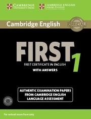 CAMBRIDGE ENGLISH FIRST 1 FOR REVISED EXAM FROM 2015 STUDENT'S BOOK PACK (STUDEN | 9781107663312 | CAMBRIDGE ENGLISH LANGUAGE ASSESSMENT