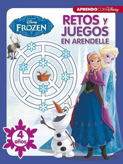 RETOS Y JUEGOS EN ARENDELLE. 4 AñOS (RETOS Y JUEGOS DISNEY) | 9788416931514 | DISNEY,