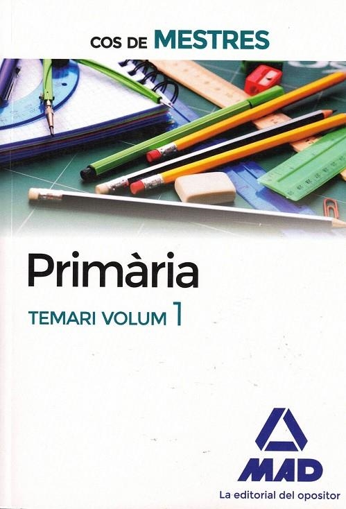 COS DE MESTRES PRIMARIA VOL 1 | 9788414203477 | 7 EDITORES/CENTRO DE ESTUDIOS VECTOR, S.L.