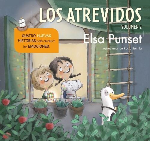 LOS ATREVIDOS 2. CUATRO NUEVAS HISTORIAS PARA ENTENDER TUS EMOCIONES | 9788448856687 | PUNSET, ELSA/BONILLA, ROCIO