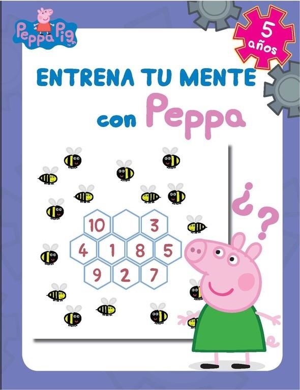 ENTRENA TU MENTE CON PEPPA. 5 AÑOS (PEPPA PIG. CUADERNO DE ACTIVIDADES) | 9788437201290 | VARIOS AUTORES