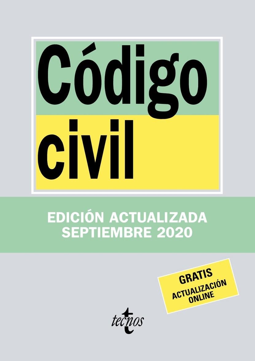 CÓDIGO CIVIL | 9788430980017 | EDITORIAL TECNOS