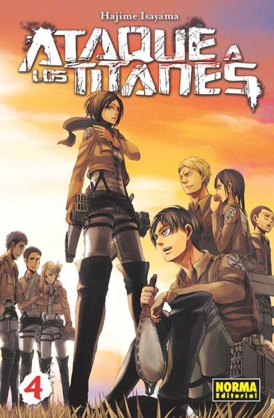 ATAQUE A LOS TITANES 4 | 9788467911503 | ISAYAMA,HAJIME