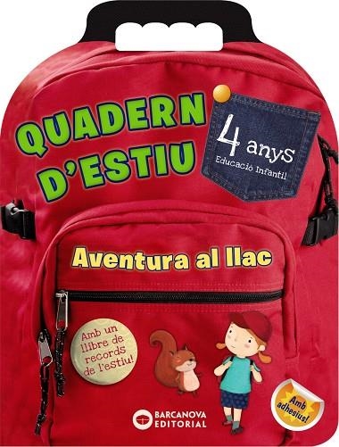 AVENTURA AL LLAC  4 ANYS. ESTIUEJA AMB BARCANOVA | 9788448944803 | RIERA, ESTER