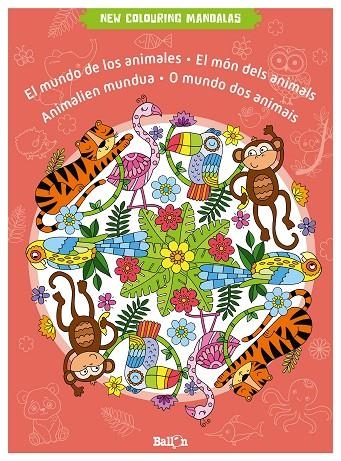 NEW COLOURING MANDALAS-MUNDO DE LOS ANIMALES | 9789403225777 | BALLON