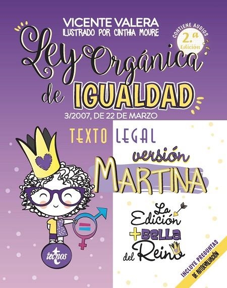 LEY ORGÁNICA DE IGUALDAD. VERSIÓN MARTINA | 9788430982165 | VALERA, VICENTE