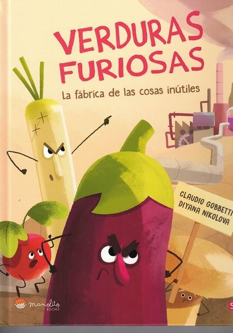 VERDURAS FURIOSAS 2. LIBROS ILUSTRADOS.  EDIC. ILUSTRADO (ESPAÑOL) | 9788418127380 | C. GOBBETTI/D. NIKOLOVA