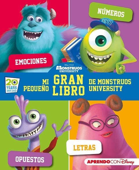 MI PEQUEÑO GRAN LIBRO DE MONSTRUOS, S. A. | 9788418039218 | DISNEY