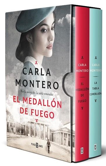 PACK CARLA MONTERO CON: EL MEDALLÓN DE FUEGO | LA TABLA ESMERALDA | 9788401028175 | MONTERO, CARLA