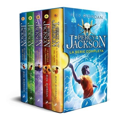 PERCY JACKSON Y LOS DIOSES DEL OLIMPO - LA SERIE COMPLETA | 9788418173721 | RIORDAN, RICK