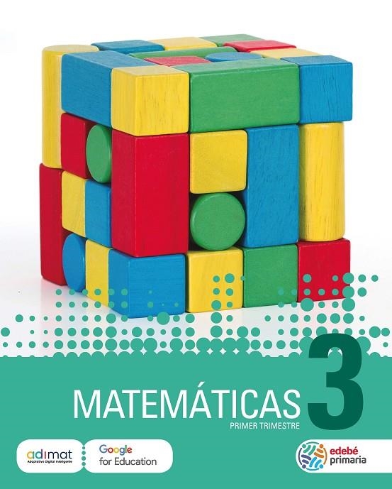 MATEMÁTICAS 3 | 9788468337586 | EDEBÉ, OBRA COLECTIVA