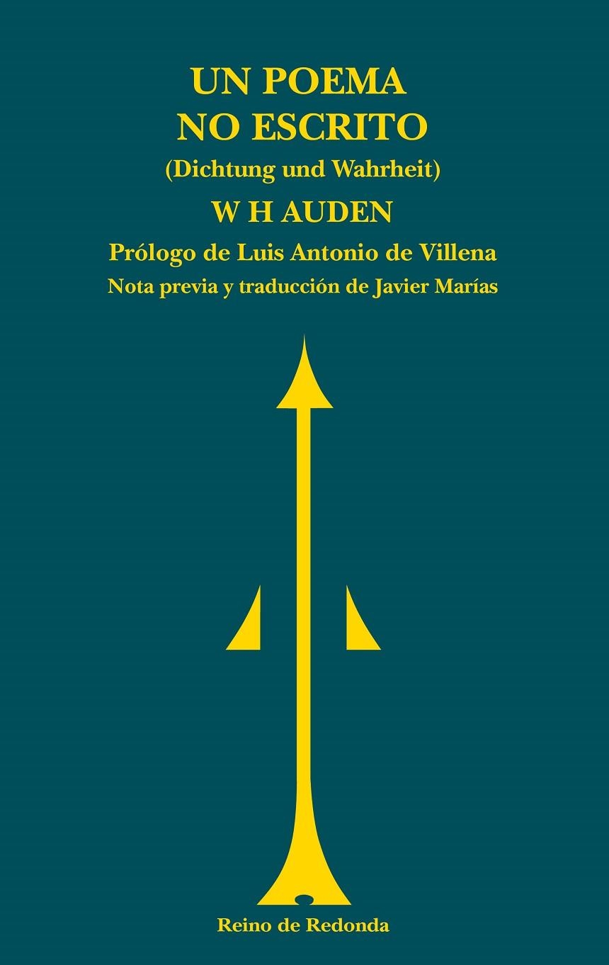 UN POEMA NO ESCRITO | 9788494725685 | AUDEN, W.H.