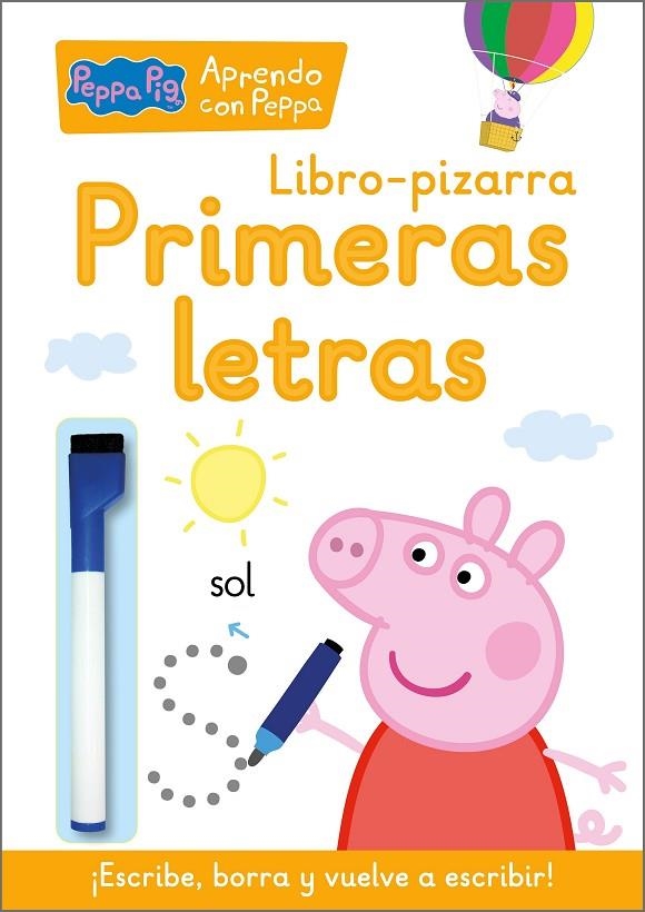 PRIMERAS LETRAS (LIBRO-PIZARRA) (APRENDO CON PEPPA PIG) | 9788448859077 | HASBRO,/EONE,