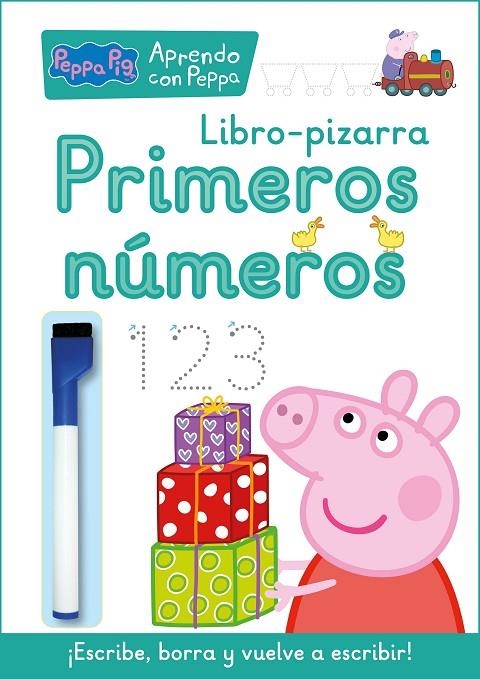 PRIMEROS NÚMEROS (LIBRO-PIZARRA) (APRENDO CON PEPPA PIG) | 9788448859084 | HASBRO,/EONE,