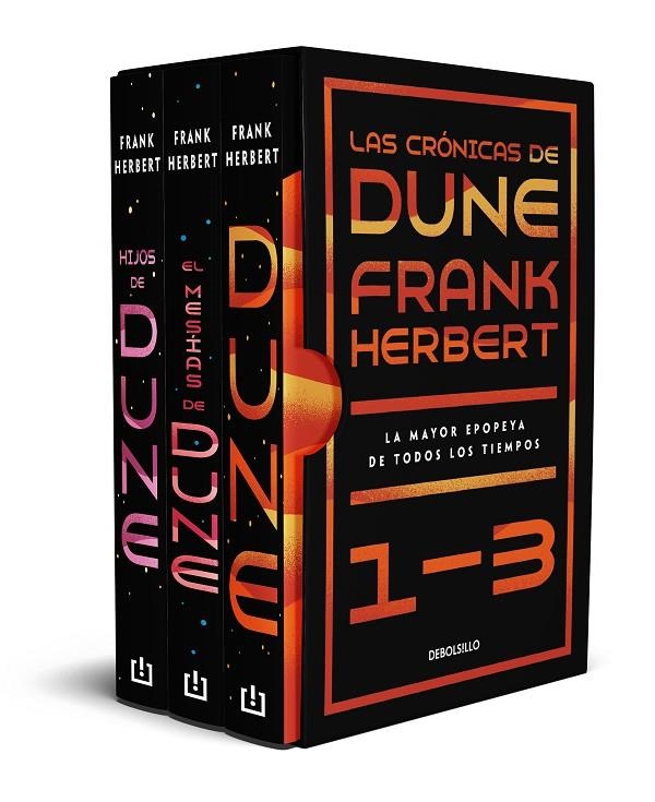 DUNE (ESTUCHE CON: DUNE | EL MESÍAS DE DUNE | HIJOS DE DUNE) | 9788466359481 | HERBERT, FRANK