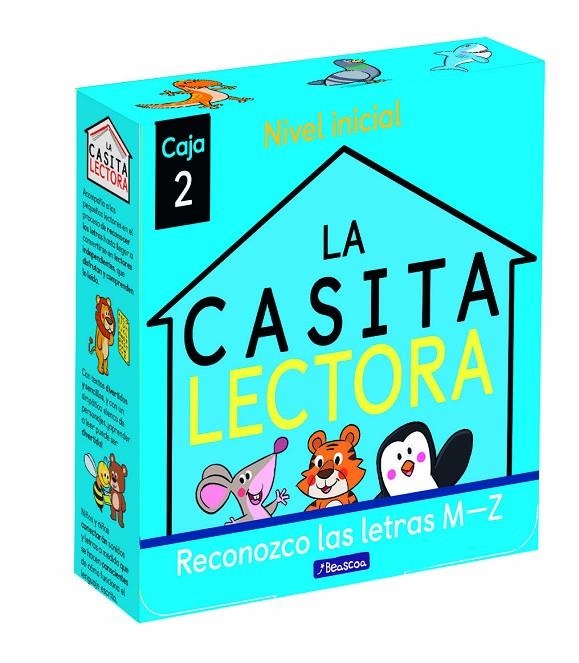 LA CASITA LECTORA. CAJA 2 - RECONOZCO LAS LETRAS M-Z (NIVEL INICIAL) | 9788448859541 | VARIOS AUTORES,