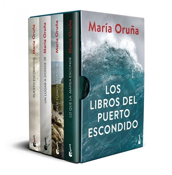 ESTUCHE LOS LIBROS DEL PUERTO ESCONDIDO | 9788423361663 | ORUÑA, MARÍA