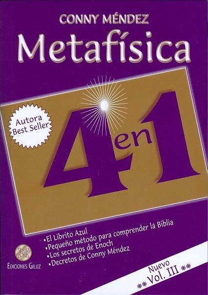 METAFISICA 4 EN 1. VOL. | 9789803690991 | CONNY MÉNDEZ