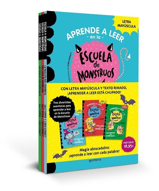 PACK APRENDER A LEER EN LA ESCUELA DE MONSTRUOS (LIBROS 1-3) | 9788419169983 | RIPPIN, SALLY/BENEGAS, MAR