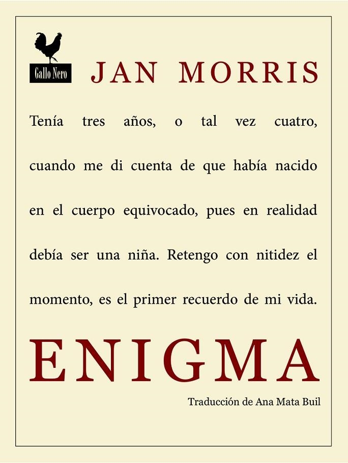 ENIGMA | 9788419168047 | MORRIS, JAN