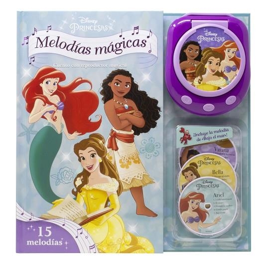 PRINCESAS. MELODÍAS MÁGICAS | 9788418939440 | DISNEY