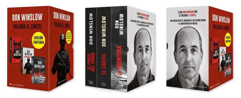 PACK HARPER BOLSILLO - DON WINSLOW - TRILOGIA EL CÁRTEL: EL PODER DEL PERRO, EL | 9788418623752 | WINSLOW, DON