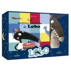 COFRE MEJORES HISTORIAS LOBO + PELUCHE AUZOU | 9791039518482 | LALLEMAND, ORIANNE