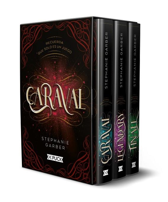 ESTUCHE TRILOGÍA "CARAVAL" | 9788419252067 | GARBER, STEPHANIE